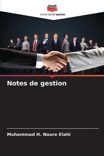 Cover image for Notes de gestion