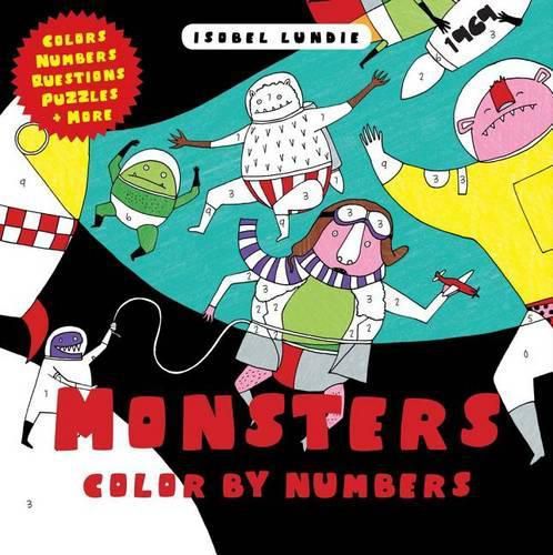 Cover image for Monsters Color by Numbers