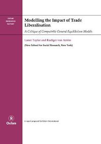 Cover image for Modelling the Impact of Trade Liberalisation: A Critigue of Computable General Equilibrium Models