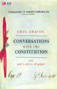 Cover image for Conversations with the Constitution: Not Just a Piece of Paper