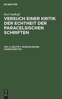 Cover image for Paracelsische-Handschriften