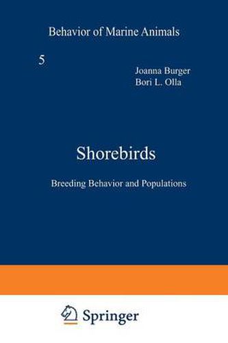 Cover image for Shorebirds: Breeding Behavior and Populations