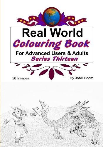 Cover image for Real World Colouring Books Series 13