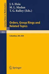 Cover image for Proceedings of the Conference on Orders, Group Rings and Related Topics