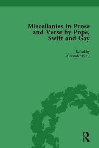 Cover image for Miscellanies in Prose and Verse by Pope, Swift and Gay Vol 1