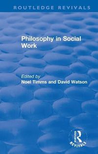 Cover image for Philosophy in Social Work