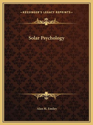 Cover image for Solar Psychology