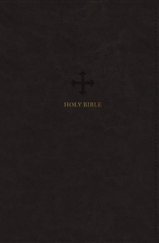 NRSV, Catholic Bible, Standard Large Print, Leathersoft, Black, Comfort Print: Holy Bible