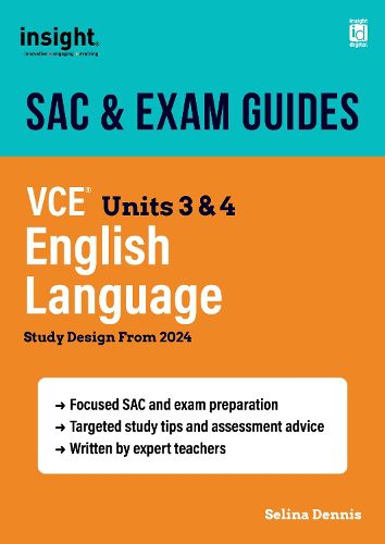 Cover image for SAC & Exam Guides: VCE Units 3 & 4 English Language