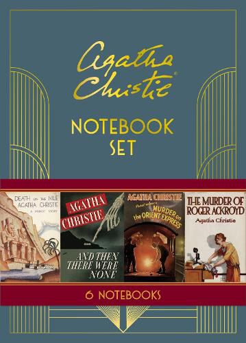 Cover image for Agatha Christie Notebook Set