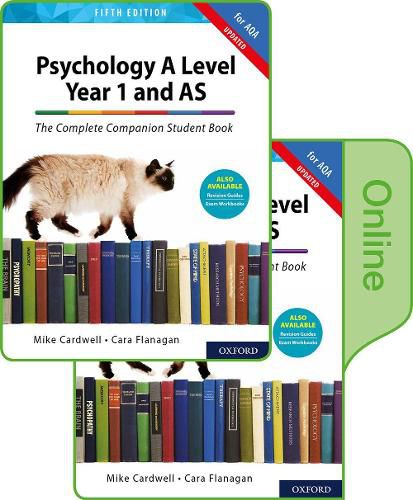 The Complete Companions for AQA Year 1 and AS Student Book Print and Online Book pack