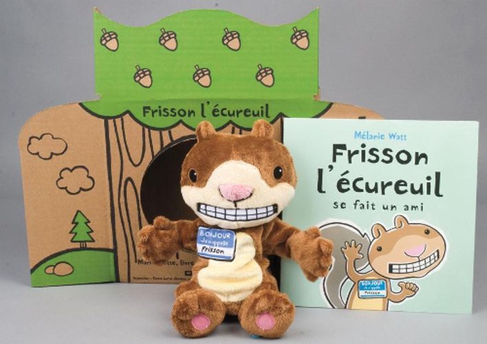 Cover image for Boite Frission Se Fait Un Ami: Marionnette Et Livre