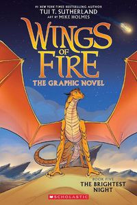 Cover image for The Brightest Night (Wings of Fire Graphic Novel 5    )