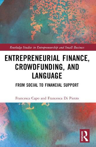 Cover image for Entrepreneurial Finance, Crowdfunding, and Language