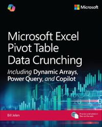 Cover image for Microsoft Excel Pivot Table Data Crunching Including Dynamic Arrays, Power Query, and Copilot