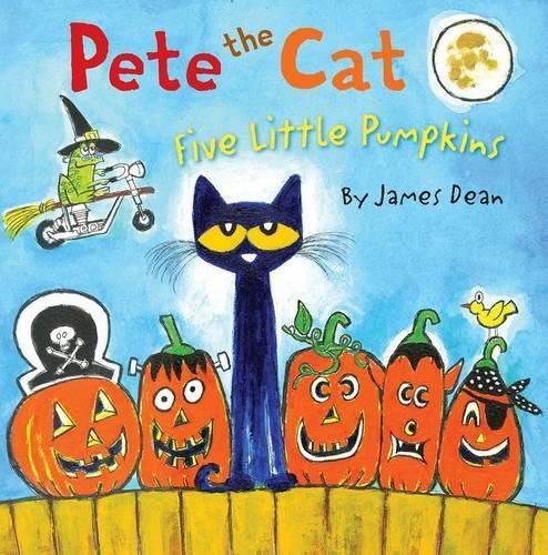 Cover image for Pete The Cat: Five Little Pumpkins