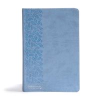 Cover image for CSB (in)courage Devotional Bible, Blue LeatherTouch