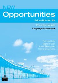 Cover image for Opportunities Global Pre-Intermediate Language Powerbook NE