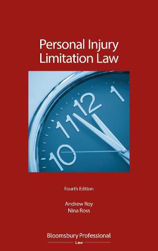 Cover image for Personal Injury Limitation Law