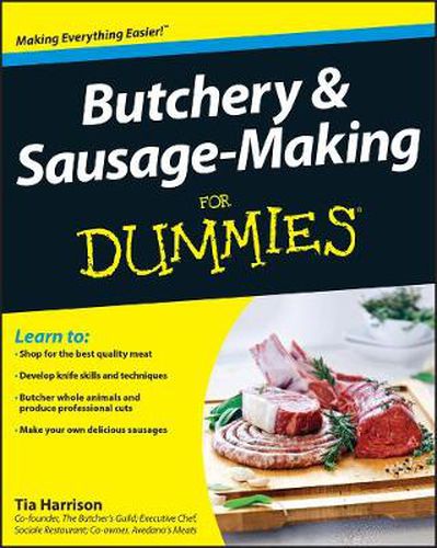 Cover image for Butchery and Sausage-Making For Dummies