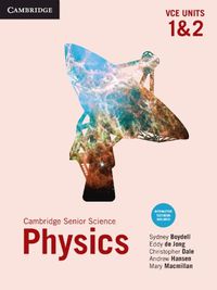 Cover image for Cambridge Senior Science Physics VCE Units 1&2