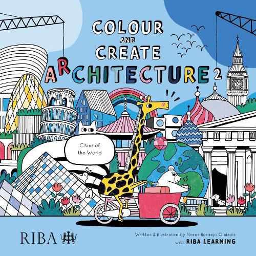 Cover image for Colour and Create Architecture 2: Cities of the World