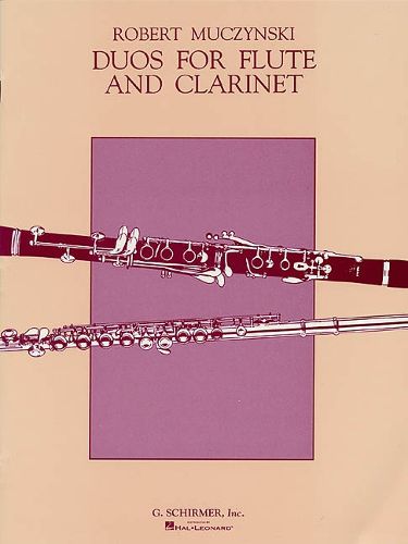 Cover image for Robert Muczynski: Duos For Flute And Clarinet