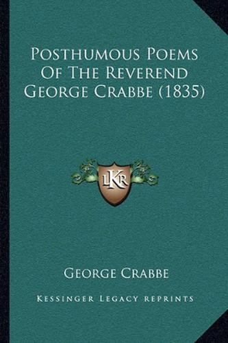 Posthumous Poems of the Reverend George Crabbe (1835)