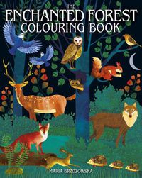 Cover image for The Enchanted Forest Colouring Book