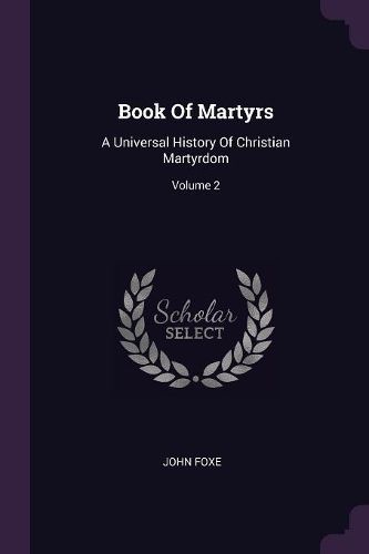 Cover image for Book Of Martyrs