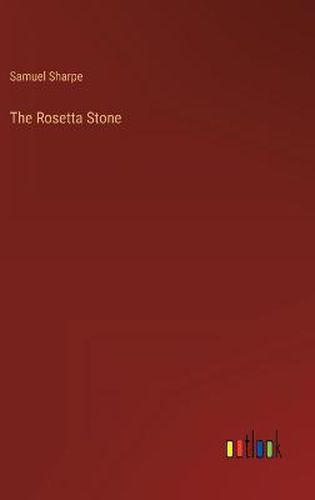 Cover image for The Rosetta Stone
