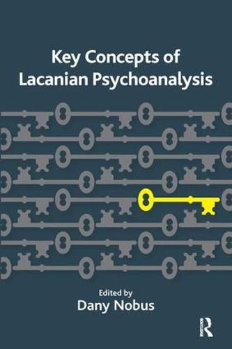 Cover image for Key Concepts of Lacanian Psychoanalysis