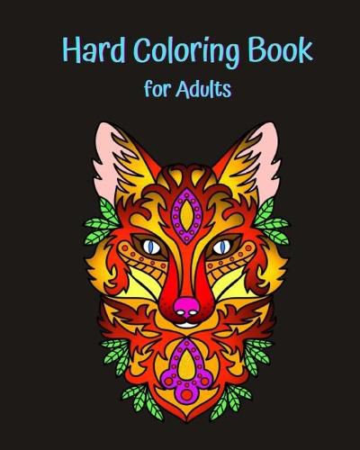 Hard Coloring Book for Adults