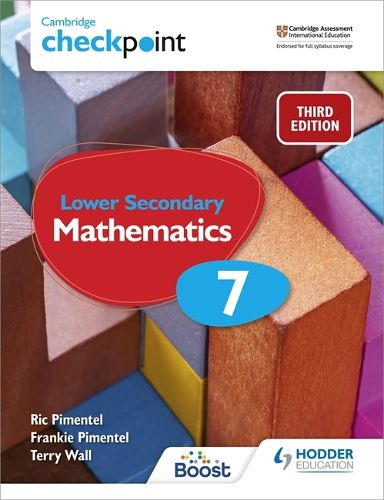 Cover image for Cambridge Checkpoint Lower Secondary Mathematics Student's Book 7: Third Edition