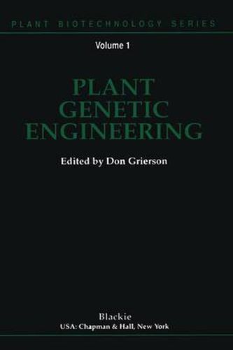 Cover image for Plant Genetic Engineering