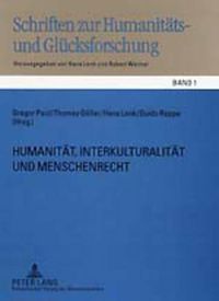 Cover image for Humanitaet, Interkulturalitaet Und Menschenrecht