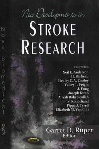 Cover image for New Developments in Stroke Research