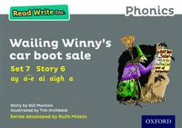 Cover image for Read Write Inc. Phonics: Grey Set 7 Storybook 6 Wailing Winny's Car Boot Sale