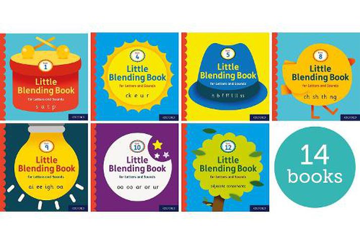 Cover image for Little Blending Books for Letters and Sounds: Mixed Pack of 14