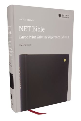 Cover image for NET Bible, Large Print Thinline with Cross References, Hardcover, Comfort Print