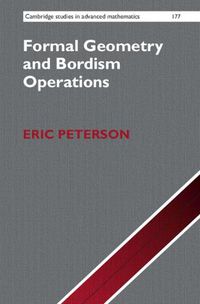 Cover image for Formal Geometry and Bordism Operations