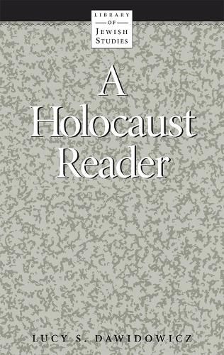 Cover image for A Holocaust Reader