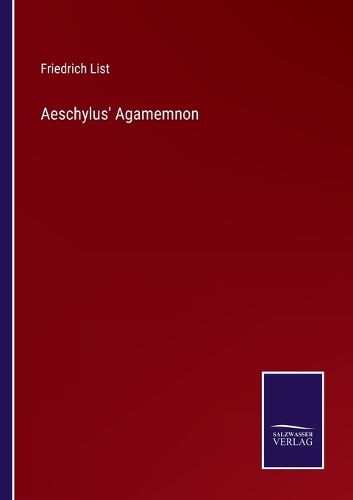 Cover image for Aeschylus' Agamemnon