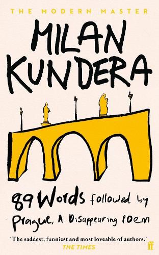 Cover image for 89 Words followed by Prague, A Disappearing Poem