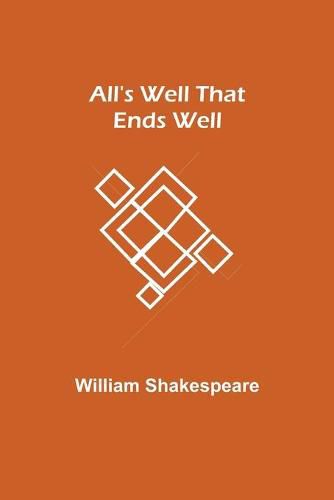 Cover image for All's Well That Ends Well