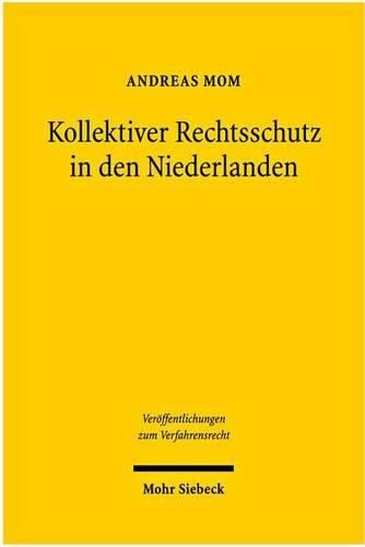 Cover image for Kollektiver Rechtsschutz in den Niederlanden