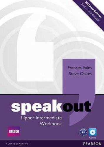 Speakout Upper Intermediate Workbook no Key and Audio CD Pack