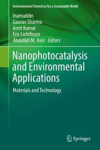 Cover image for Nanophotocatalysis and Environmental Applications: Materials and Technology