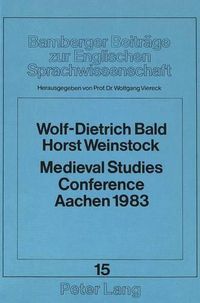 Cover image for Medieval Studies Conference, Aachen 1983: Language and Literature