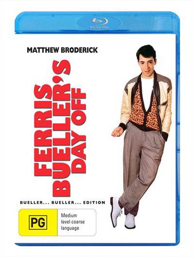 Cover image for Ferris Buellers Day Off Bluray Dvd
